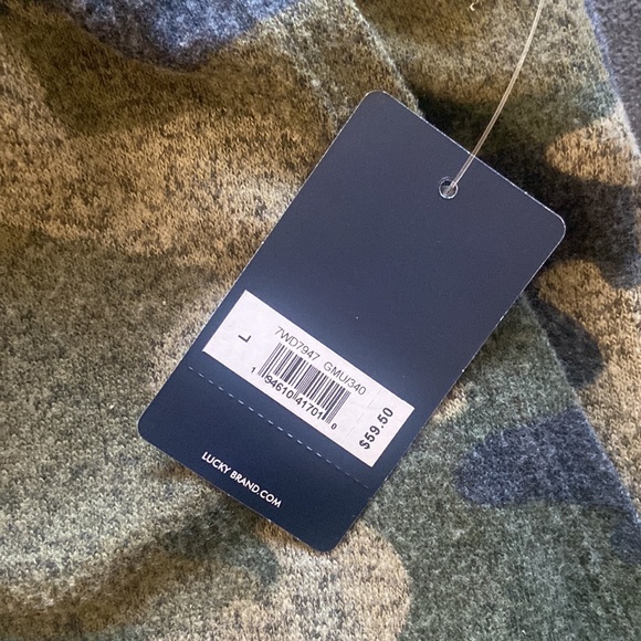 Luck Brand Camo Drawstring Waist Joggers - Picture 9 of 9